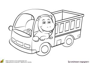 Coloriage Camion Poubelle Hugolescargot Dessins Gratuits   Colorier Coloriage Camion Benne   Imprimer