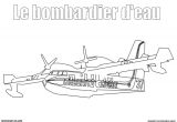 Coloriage Canadair Coloriage Canadair Cl 415 Avion Ar R D Eau   Imprimer