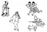 Coloriage Capitaine Haddock Tintin 66 Dessins Animacs Coloriages A Imprimer Coloriage Tintin
