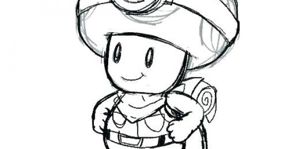 Coloriage Capitaine toad attractive Captain toad Coloring Pages Embellishment Resume Ideas