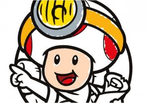 Coloriage Capitaine toad Capitaine toad   Colorier