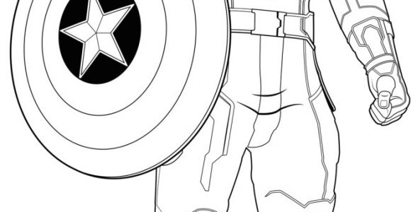 Coloriage Captain America A Imprimer Gratuit Coloriage Captain America Avengers Age Ultron Dessin