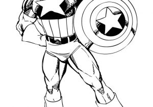 Coloriage Captain America A Imprimer Gratuit Coloriage Gratuit à Imprimer Captain America