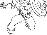 Coloriage Captain America Imprimer Gratuit Coloriage Capitaine America Héros   Imprimer Sur Coloriages Fo