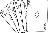 Coloriage Carte à Jouer Coloriage Carte à Jouer A Imprimer