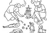 Coloriage Carte à Jouer Meilleur De Coloriage Enfants Qui Jouent