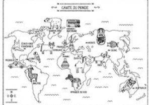 Coloriage Carte Du Monde Maternelle 8 Best Les Chats Du Monde   Colorier Images On Pinterest
