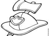 Coloriage Casque Pompier Coloriage Profession Pompier   Imprimer