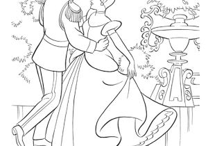 Coloriage Cendrillon Et son Prince Coloriage La Danse De Cendrillon Et son Prince Cendrillon