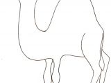 Coloriage Chameau Dromadaire Coloriage D Un Dromadaire Tªte   Modeler