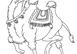 Coloriage Chameau Dromadaire Coloriages Coloriage D Un Chameau Fr Hellokids