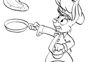 Coloriage Chandeleur Gratuit Coloriage La Chandeleur Lapinou Prépare Une Crªpe