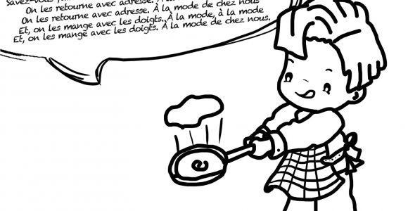 Coloriage Chandeleur Ps Ma Tchou Team Chanson Pour La Chandeleur