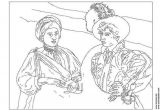 Coloriage Chapeau De Paille Coloring Page Caravaggio Coloriage En 2019