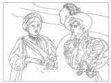 Coloriage Chapeau De Paille Coloring Page Caravaggio Coloriage En 2019