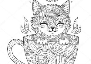 Coloriage Chat Anti Stress Coloriage Adulte Anti Stress Animaux Chat Dessin 5285 Anti