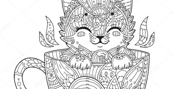 Coloriage Chat Anti Stress Coloriage Adulte Anti Stress Animaux Chat Dessin 5285 Anti