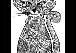 Coloriage Chat Anti Stress Coloriage Anti Stress à Imprimer Chat