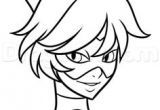Coloriage Chat Noir Miraculous Ladybug Coloriage Dessins   Imprimer Pour Les Enfants Miraculous Ladybug 3