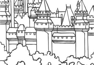 Coloriage Chateau Aladdin Dessins Gratuits   Colorier Coloriage Chateaux   Imprimer