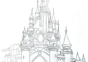 Coloriage Chateau De Disney Chateau Disney Land Coloriage