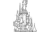 Coloriage Chateau De Disney Coloriage De Disneyland Paris