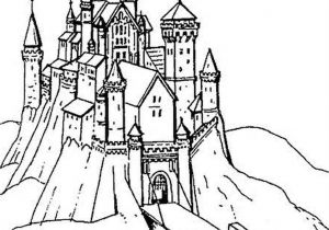 Coloriage Chateau De Princesse A Imprimer Belle Coloriage Princesse Et Chateau