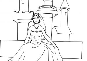 Coloriage Chateau De Princesse A Imprimer Coloriage Chateau Princesse Disney Dessin