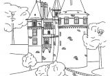 Coloriage Chateau fort En Ligne Coloriages Un Château fort Fr Hellokids