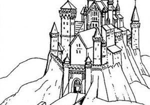 Coloriage Chateau fort En Ligne Image De Chateau fort A Imprimer Arouisse