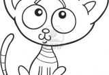 Coloriage Chaton Et Chiot Coloriage Chat Mignon Rigolo Sur Coloriage Chat Mignon