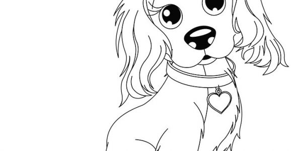 Coloriage Chaton Et Chiot Dessin De Chiot Trop Mignon