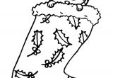 Coloriage Chaussette De Noel A Imprimer Dessin De No L Facile   Reproduire