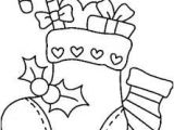 Coloriage Chaussette De Noel A Imprimer Motifs De No L