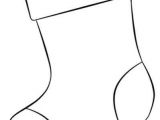 Coloriage Chaussette De Noel Christmas