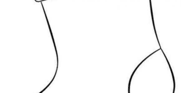 Coloriage Chaussette De Noel Christmas