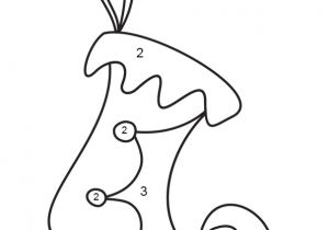 Coloriage Chaussette De Noel Coloriages Magiques Coccinelle Coloriage Magique Pour