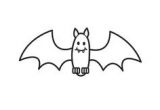 Coloriage Chauve souris Maternelle 8 Meilleures Images Du Tableau Dessin Chauve souris
