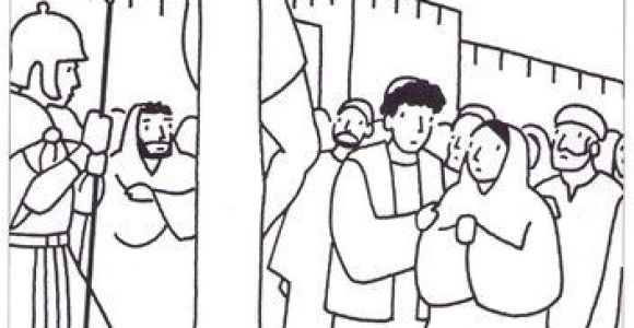 Coloriage Chemin De Croix Jésus Meurt Sur La Croix Religion