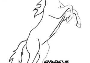 Coloriage Cheval Qui Se Cabre Coloriage De Chevaux Qui Se Cabre