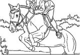 Coloriage Cheval Saut D Obstacle Coloriage De Cheval Qui Saute