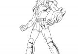 Coloriage Chevalier Du Zodiaque à Imprimer Coloriage De Chevaliers Du Zodiaque