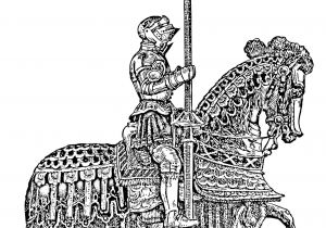Coloriage Chevalier Et Dragon 14 élégant Chevalier Coloriage Galerie