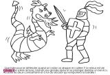 Coloriage Chevalier Et Dragon à Imprimer 29 Superbe Concept Dessin De Dragon Et Chevalier