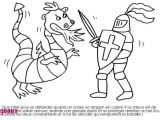 Coloriage Chevalier Et Dragon à Imprimer 29 Superbe Concept Dessin De Dragon Et Chevalier