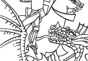 Coloriage Chevalier Et Dragon à Imprimer Dessins De Chevalier Az Coloriage
