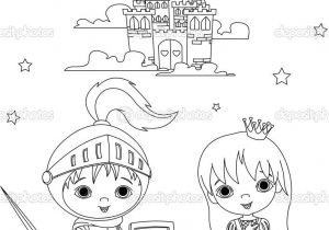 Coloriage Chevalier Et Dragon Coloriage Princesse Chevalier