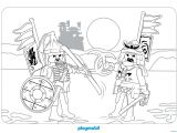 Coloriage Chevalier Playmobil A Imprimer Playmobil Knights Coloring Pages