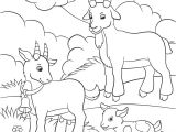 Coloriage Chevre Et Chevreau La Ch¨vre Naine Une Biquette attachante