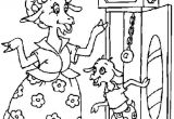 Coloriage Chevre Et Loup Geitjes Mat Conte 7 Chevreaux Loup Pinterest